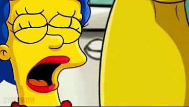 The Dirty Wrinkled Soles Of Marge Simpson's Feet. Tarantino Parody