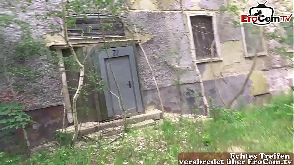 German agent public pick up skinny young tourist blonde teen for outdoor fuck date