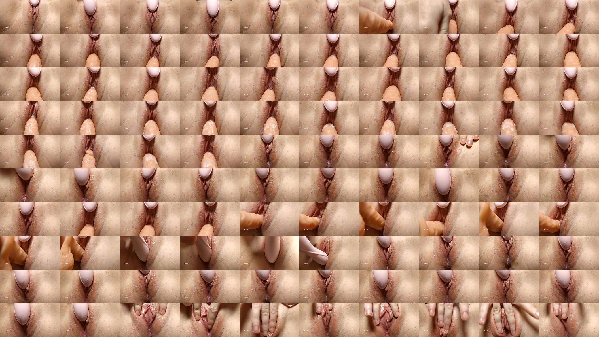 I hid from my parents to show you my creamy tender pussy 预览图