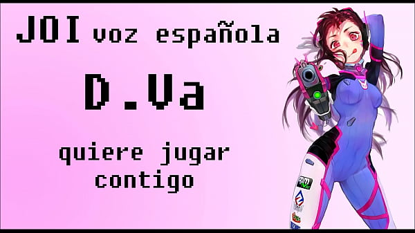 JOI with D.Va from Overwatch. Spanish voice!