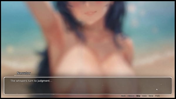 Bluring the walls [ ROMANCE Hentai Game ] Ep.6 wet dreams with HORNY CROWD on the BEACH !