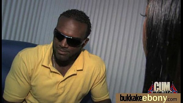 DP with german ebony bukkake t.