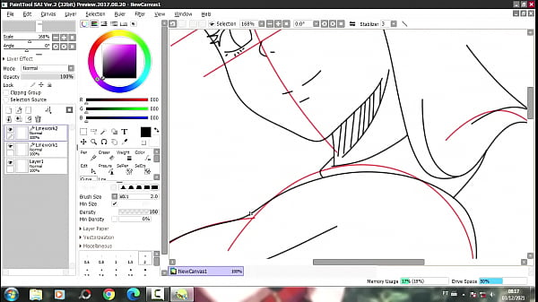 Drawing Ecchi Upskirt Panties (Black Clover) - Repost
