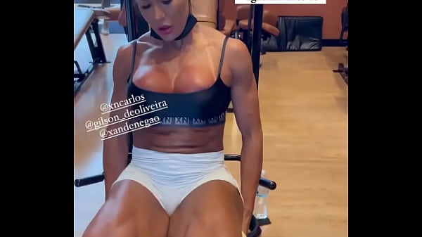 Gracyanne Barbosa too beautiful gym shorts white delight 3