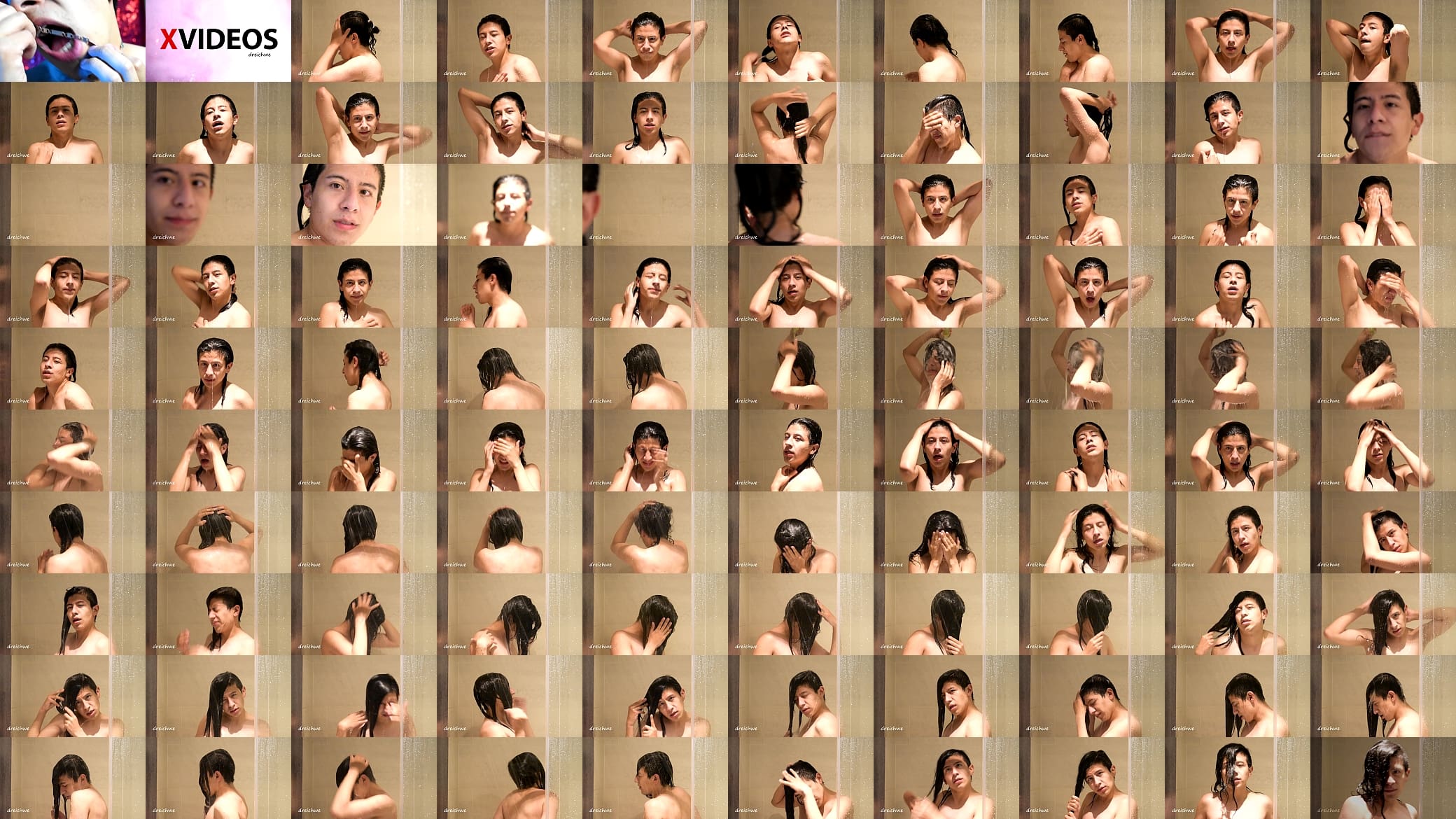 Bathing My Beautiful Long Hair Shower Fetish 预览图