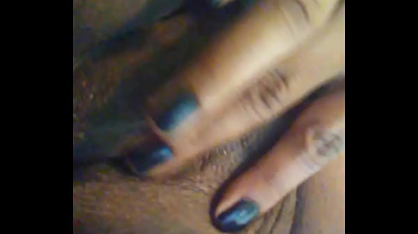 Rubbing my big clit