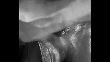 Massive big black dick masturbating