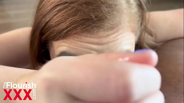 Callie Black BBC POV with Feet Cumshot