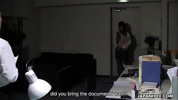 Kinky Japanese secretary makes her boss lick and fuck her