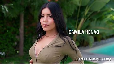 Camila Henao debuts in a gangbang DP