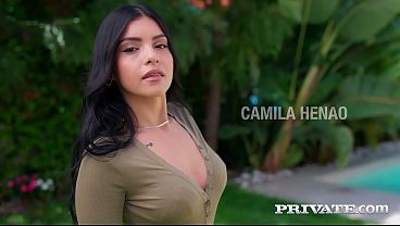Camila Henao debuts in a gangbang DP