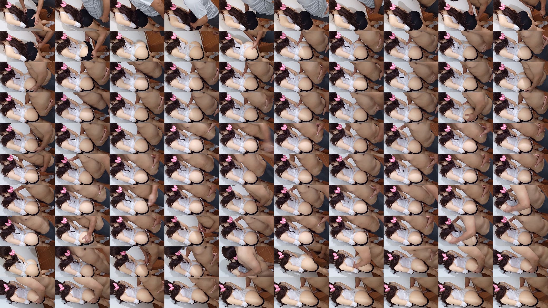 Nice ass stepdaughter was so horny in VR she got fucked in reality 预览图