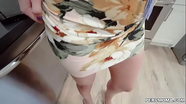 Stepson fucks Ryan Keely from behind on the kitchen counter as she gets inspired making her own sex video!
