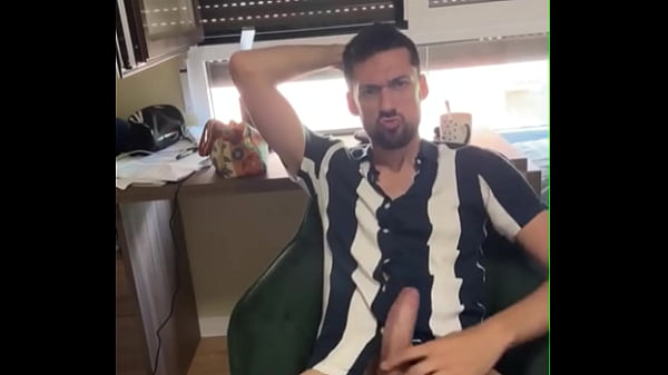 Hot daddy fucking pocket pussy toy and busting ...