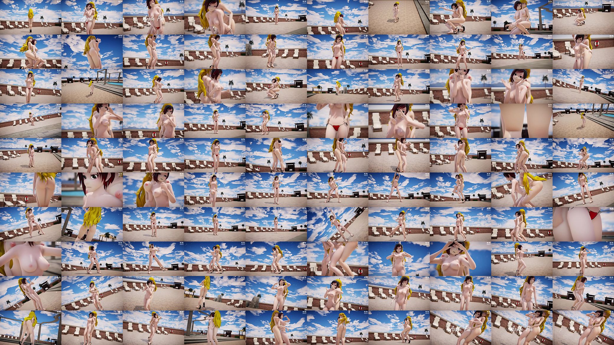 apple pie MMD dance 预览图