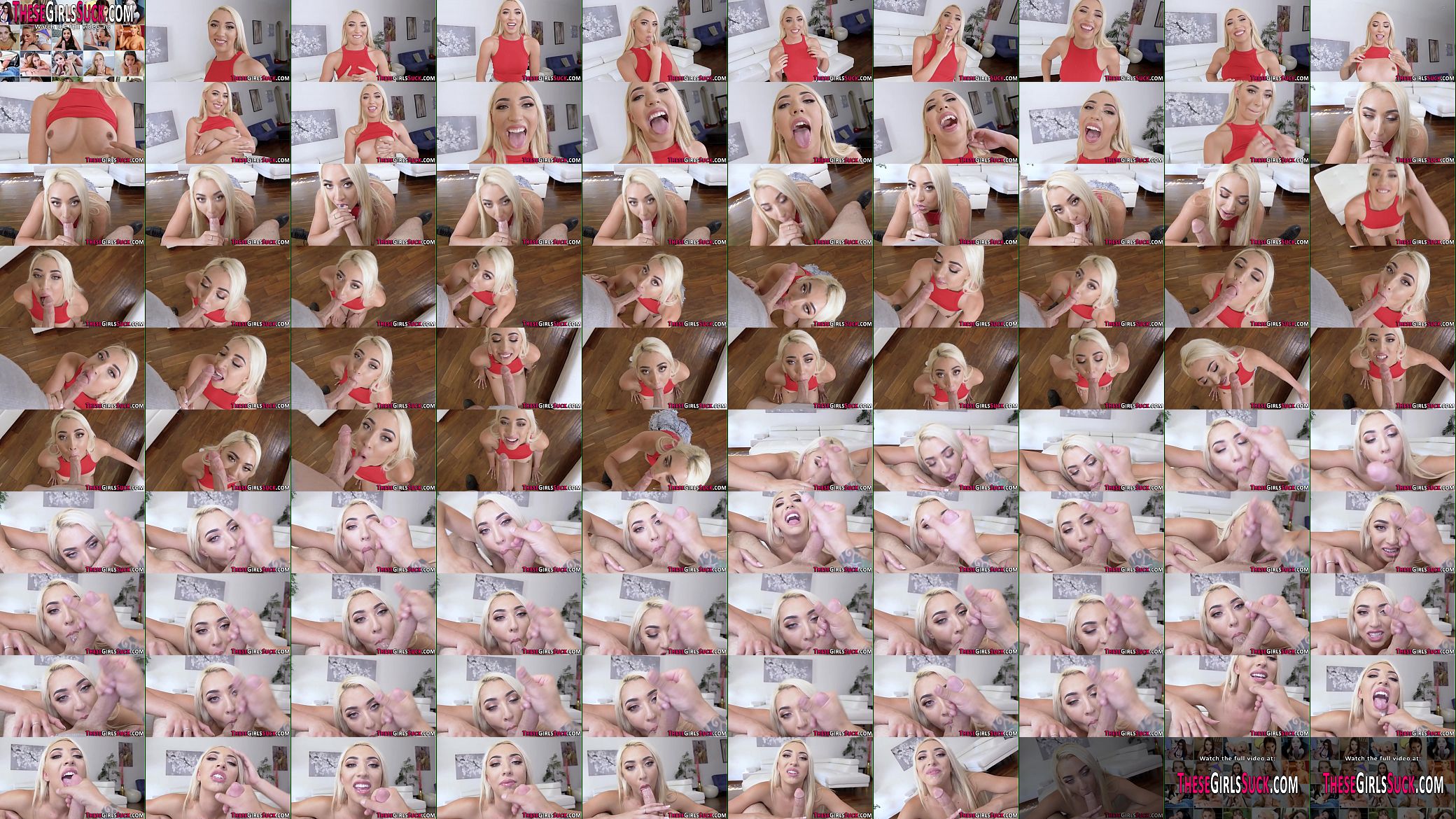 Blonde teenager gobbles 预览图