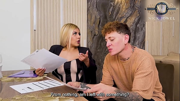 Hot Real Estate Agent With Big Tits Bangs Client