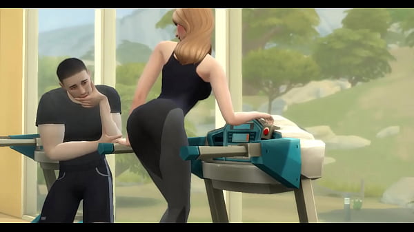 Blonde with big tits and huge ass seduces her coach and ends up getting fucked