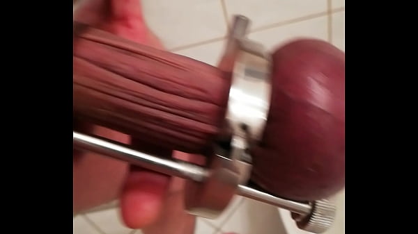 Meine Eier werden mit Spanner in Stellung gebracht