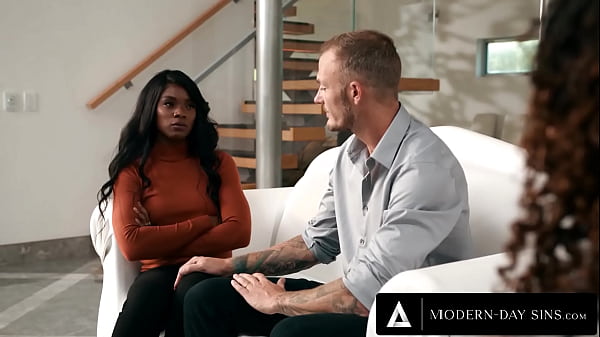 MODERN-DAY SINS - Shocked Ana Foxxx Shares Husband With BDSM Hookup Liv Revamped - CUM ON PUSSY