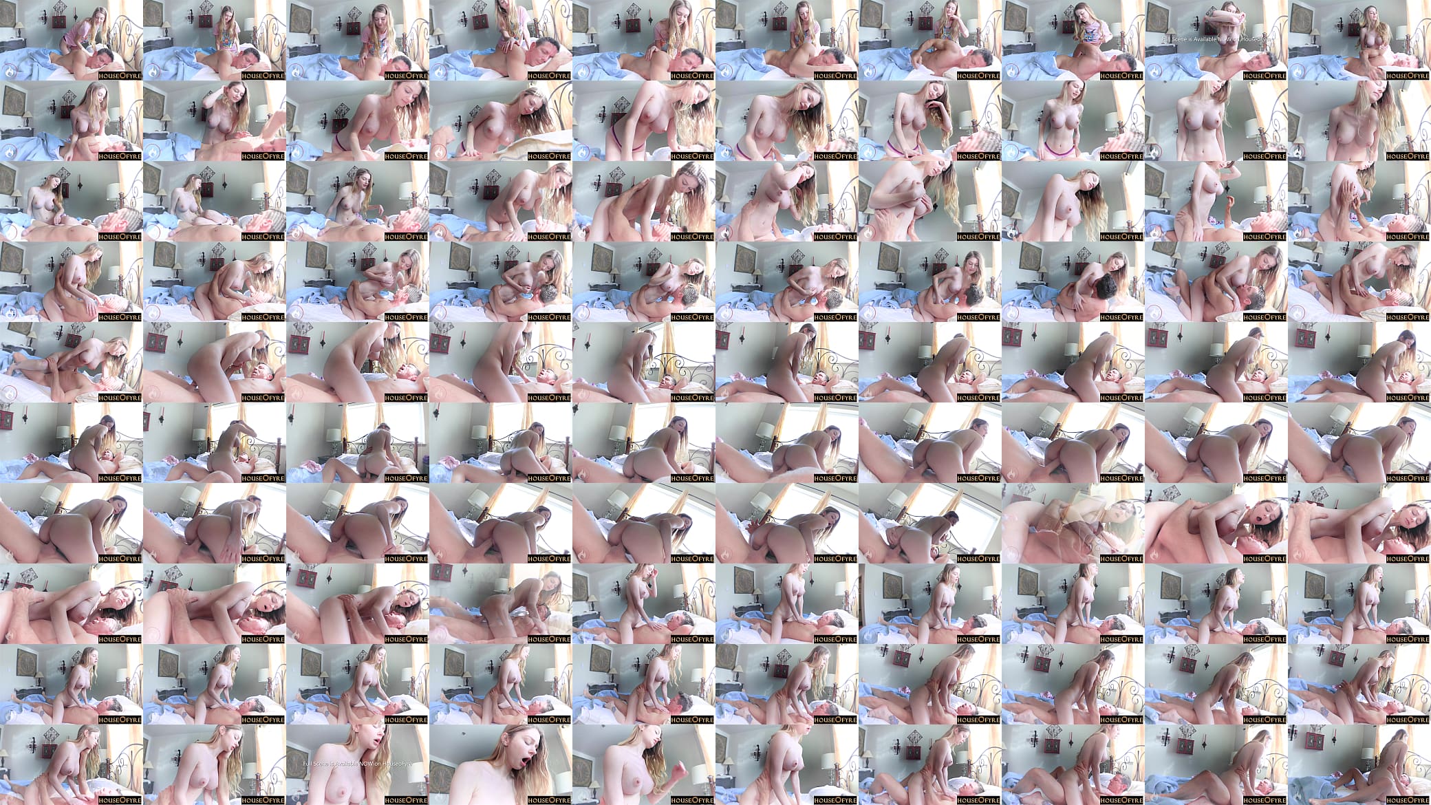 HOUSEOFYRE- Morning Sex with Big titty Blonde Bunny Colby 预览图