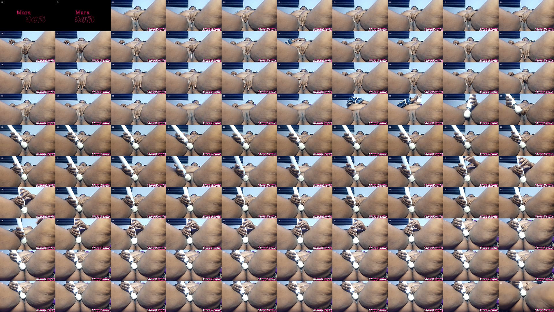 Closeup Mara Exotic Ebony Tight Pussy Orgasm 预览图