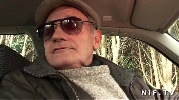 Chubby french slut sodomized in threesome with Papy Voyeur