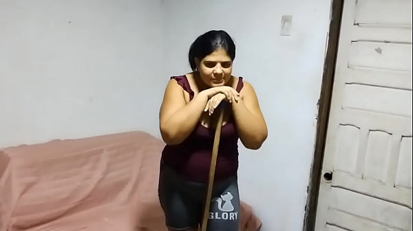 Perverted neighbor can't stand seeing his neighbor's big ass and ends up fucking her hard, just the way she likes it.