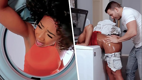 Touching my Girlfriend's Black sMom Stuck in th...