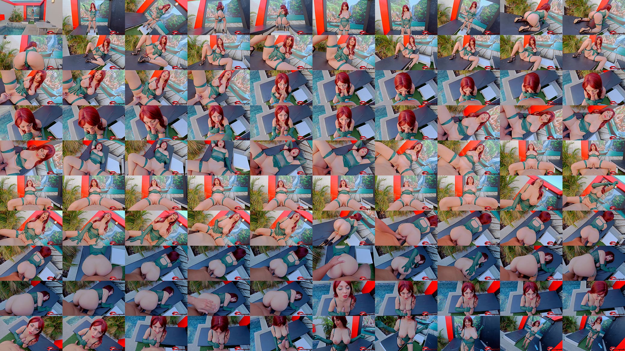 fucking my redhead girlfriend until I cum on her big tits / Miriam Prado 预览图