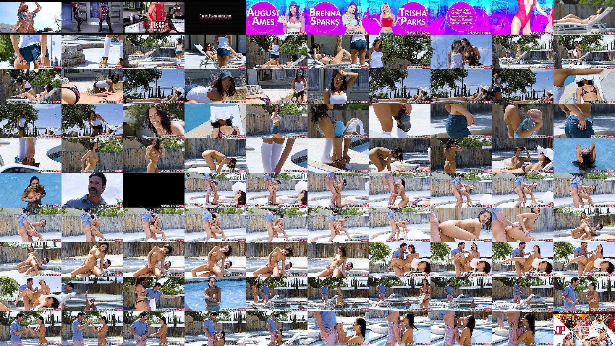 XXX Porn video - Broke Girls Episode 1 August (Ames Charles Dera) 预览图