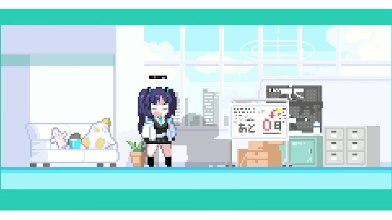 Blue Archive Hayase Yuuka Having Sex with a sensei