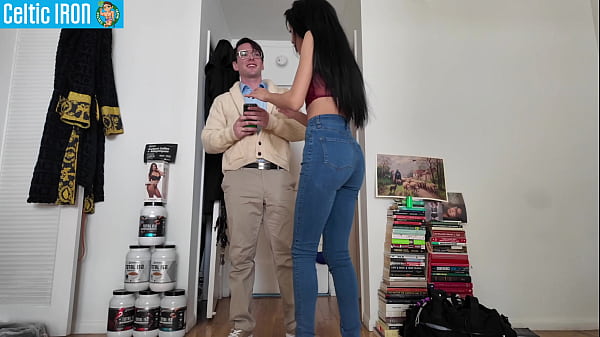 Teen Step Sister Bianca Bangs Playing Games wit...