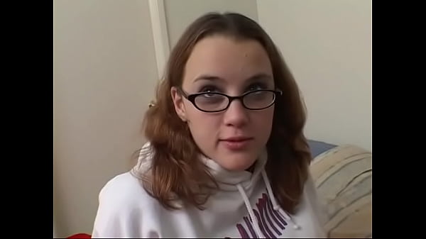 Cute brunette fingering pussy and sucking horny cock before hot fuck on the bed
