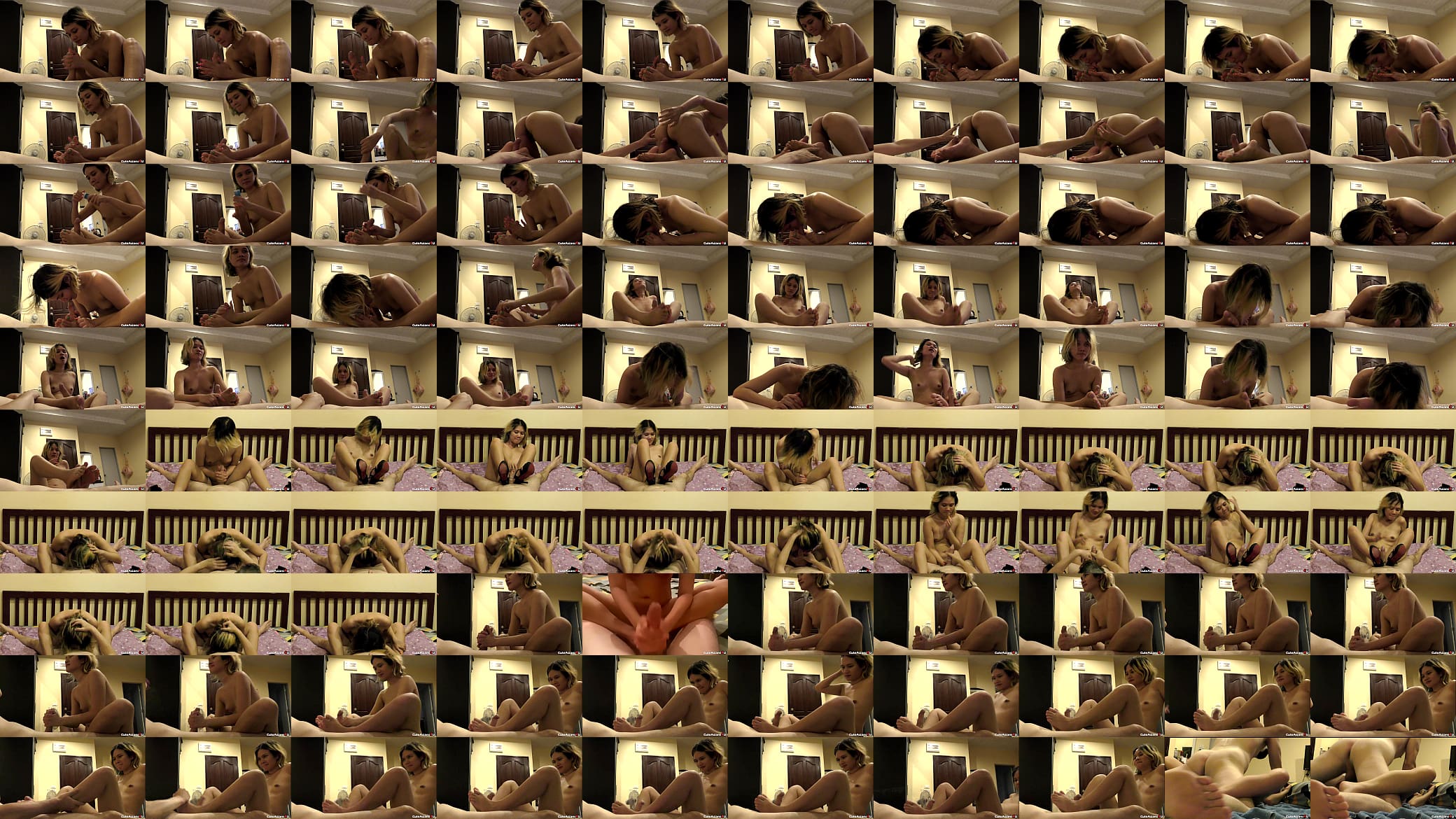 Footjob, Blowjob, Handjob and Fuck with Asian Friend 预览图