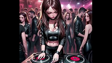Hornyvanstevie AI - Anime Sexy DJ Synthwave Retrowave