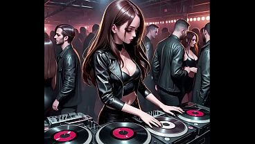 Hornyvanstevie AI - アニメ セクシー DJ シンセウェーブ レトロウェーブ