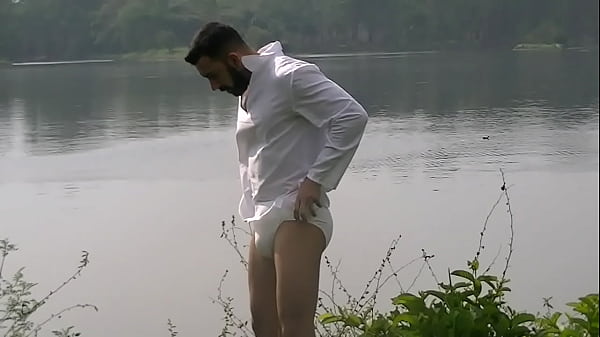 Nude male photo session