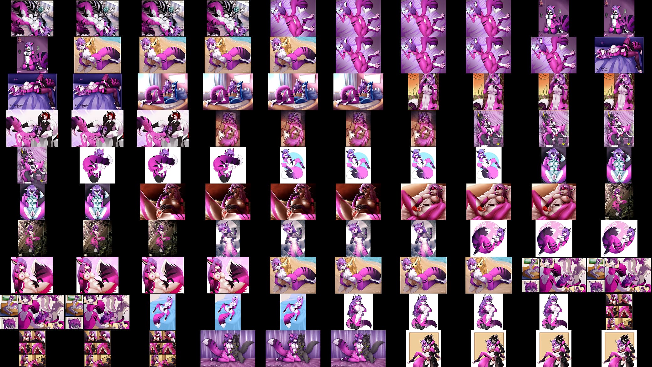 Furry Selene Leni Art Compilation 预览图