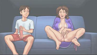 Stepmother: The Dirtiest Secret with My Stepmother While Dad Works - Summertime Saga