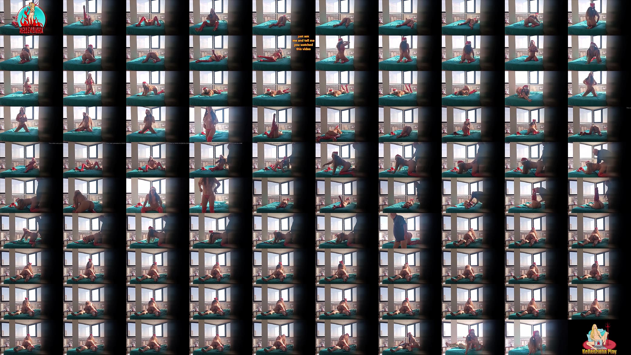 mama claus cuckolded in the good old man with the erotic christmas broadcast camera 预览图
