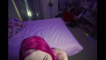 snake tongue girl Lady Lazarus licking on a big dick 4K (preview)
