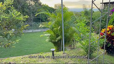 Colombian Ebony MILF Gets Fucked by a Young Guy with a Big Dick Outdoors! Danyel Mast & Carla Morelli
