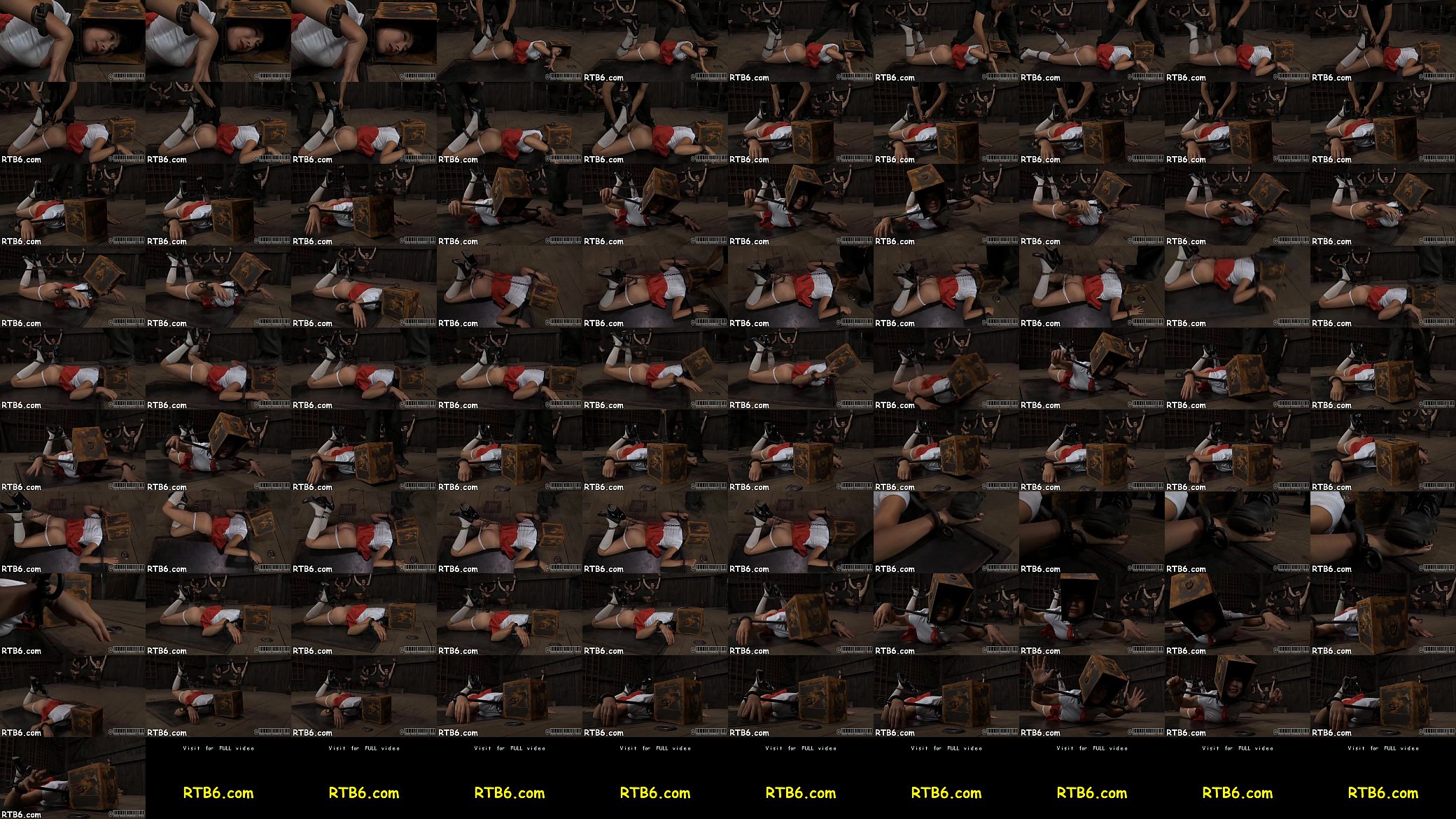 Intensive caning with painful torment for tattooed serf 预览图