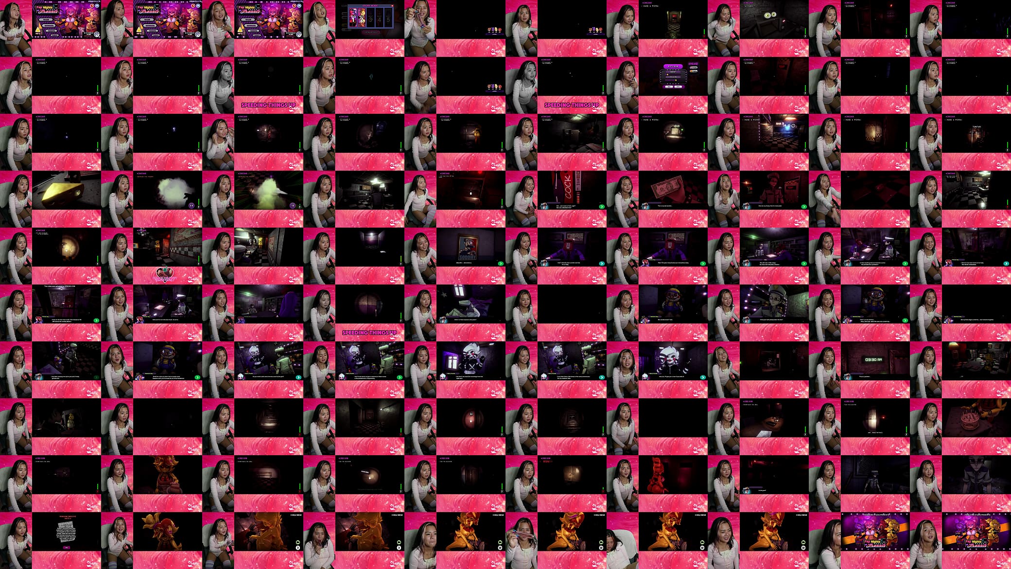 BIG TIDDY BITCH CHIKU IS CHASING ME! FAP NIGHTS AT FRENNI&#039;S ExotiqFox FNAF Hentai Game Part 3 预览图