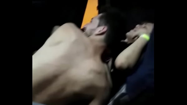 fingering on bus