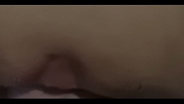 Fucking her little ass and pussy and cumming on her white girl.
