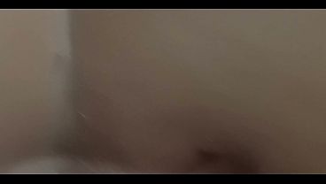 Fucking her little ass and pussy and cumming on her white girl.