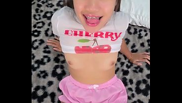 Extra small teen cute girl gave you a Joi