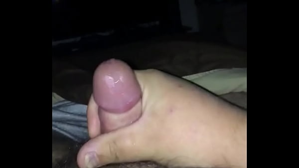 Jerking off and cumshot